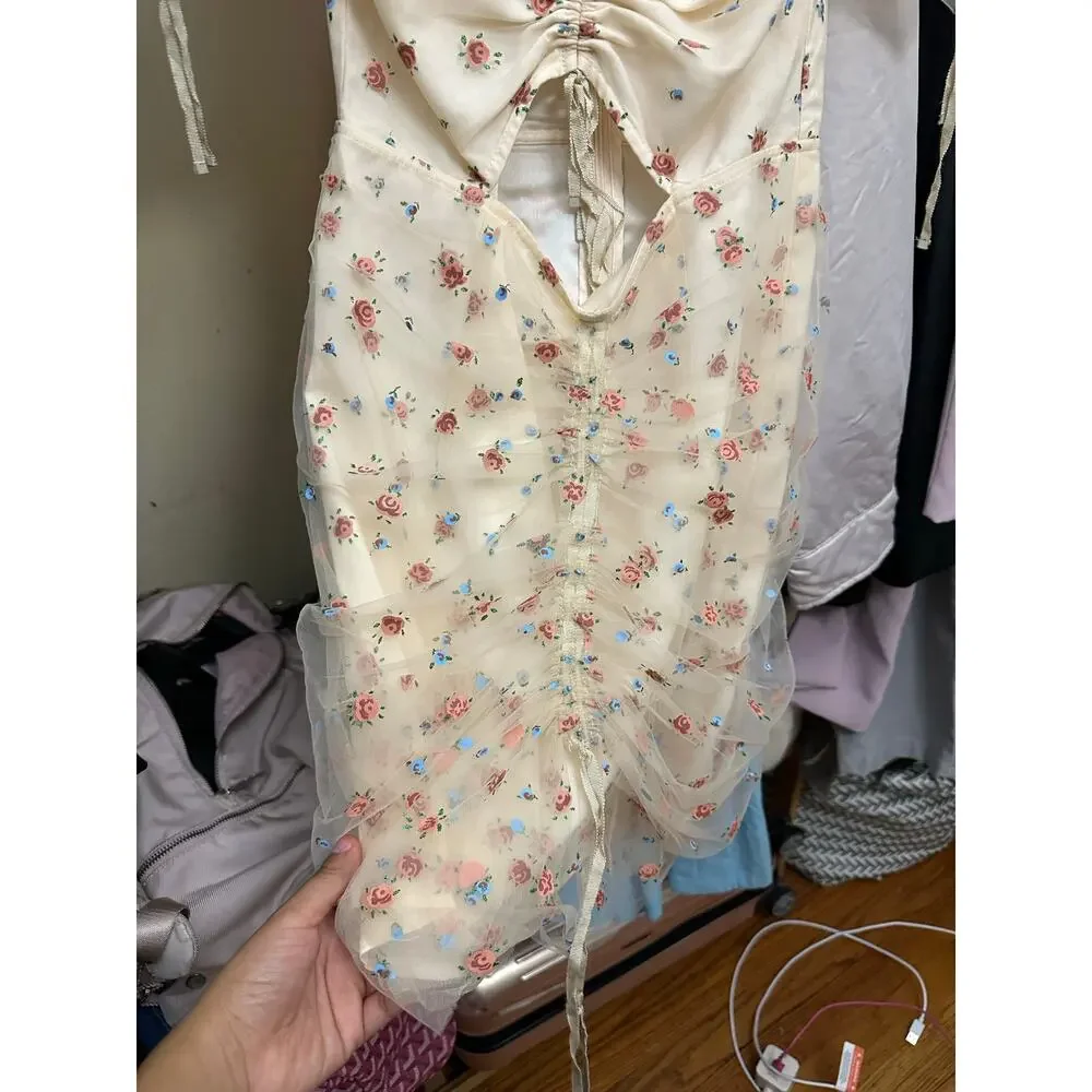 ALICE MCCALL PEACH MOOD FOR LOVE MINI DRESS Size US 2 Brand New - Picture 13 of 16